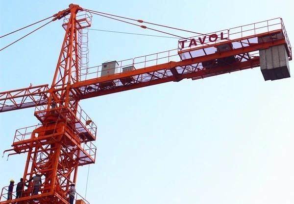 Qtz250-7030 16 Tons Top-Slewing Building Tower Crane