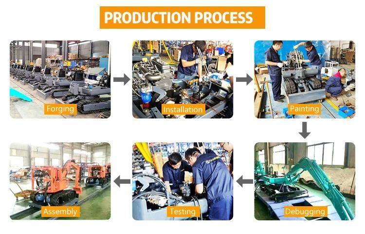 Mini Skid Steer Loader with Chain Attachment Mini Skid Steer Loader with Diesel Engine EPA Approval