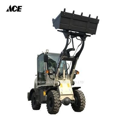 Articulated Front End Loader Zl08 Mini Wheel Loader for Sale