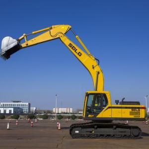 25T hydraulic crawler track type excavator SDLG E6250F with cheap price