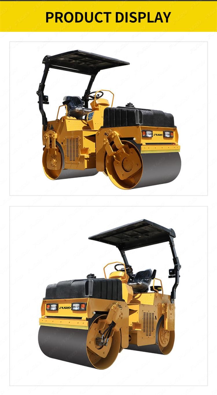 3 Ton Road Roller Asphalt Vibratory Roller Road Compactor