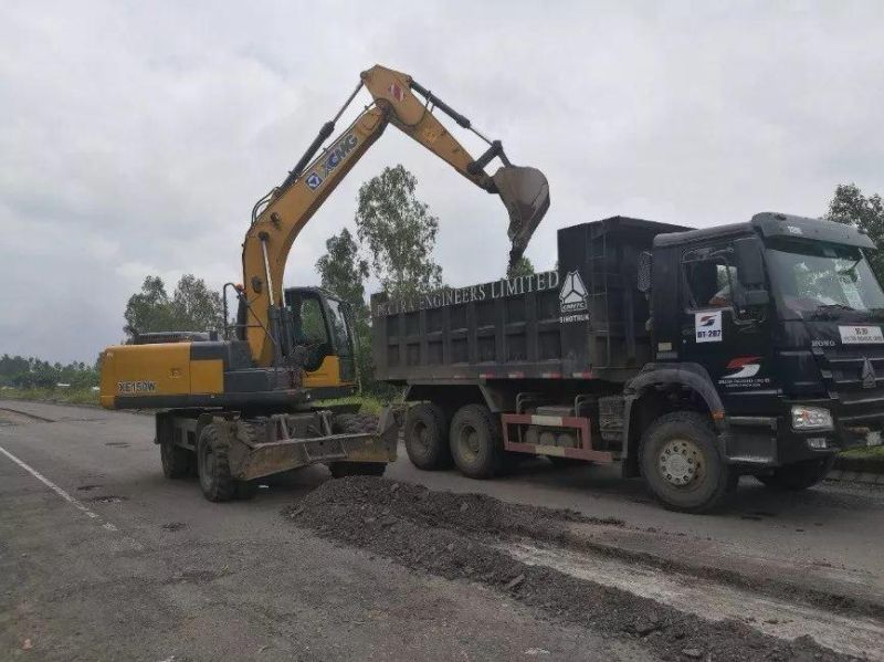 XCMG Xe150W 15ton Wheel Excavator (More Models for Sale)