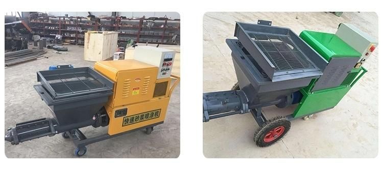 Sand Cement Sprayer Wall Plastering Machine