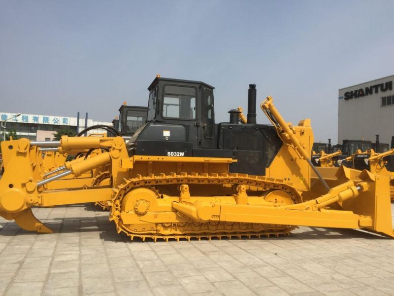 2022 Hot 320HP Crawler Track Bulldozer Shantui SD32 Powerful Engine Bull Dozer