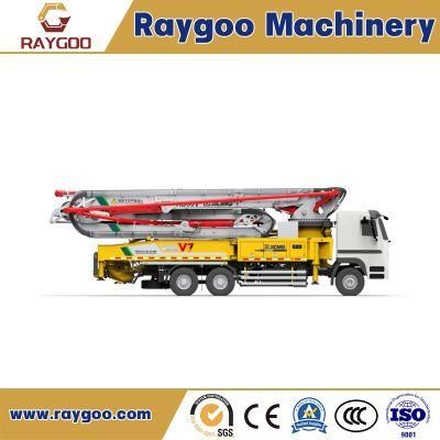 XCMG Factory Hb50V 50 Meter Concrete Pumping Machine Truck Mounted Concrete Pump for Sale (more model for sale)