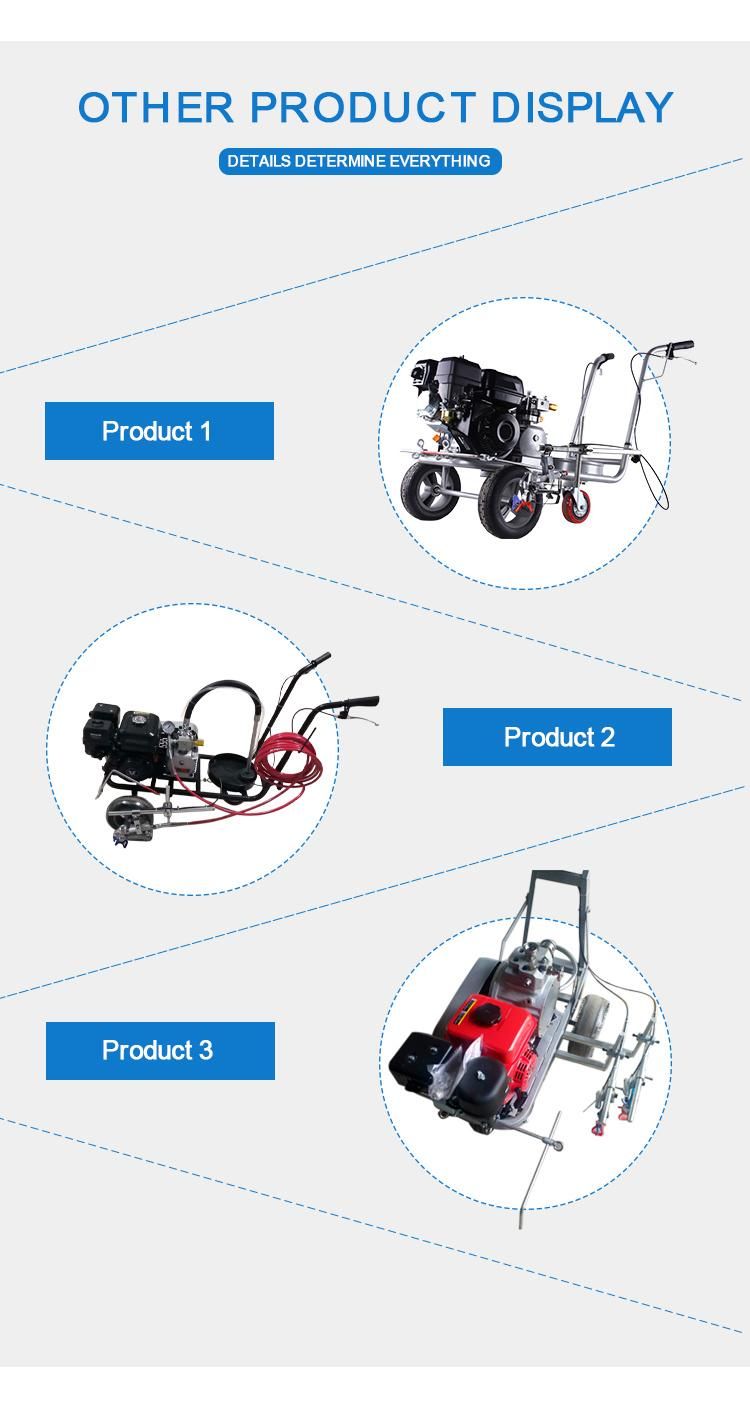Portable Road Marking Machine for Road Playground Pitch Line Painting Machine