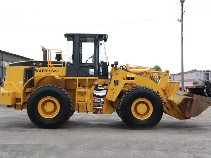 Factory Price Rated Load 4000kg 2.1cbm Capacity Front Wheel Loader 840h
