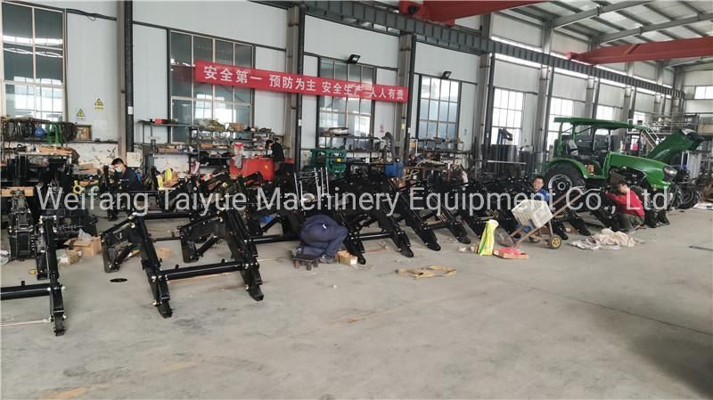 Hot Sale High Efficiency Front Tractor Loader, Compact Front Loader