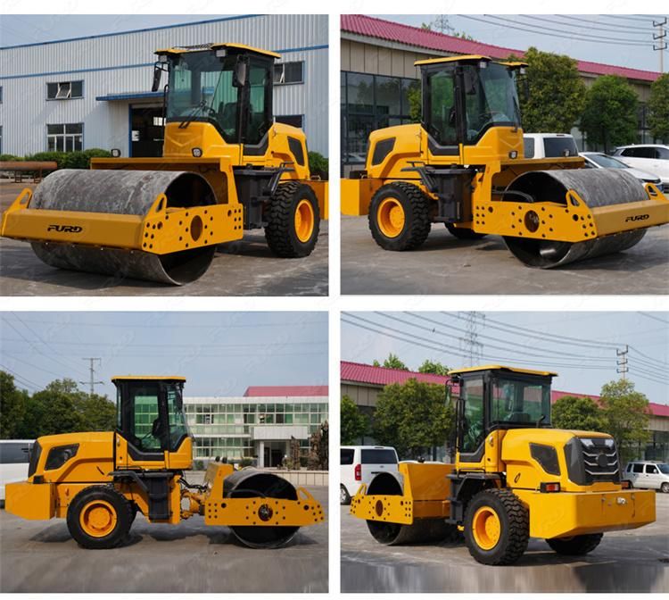 Heavy Duty Road Roller 8 Ton Vibratory Roller Compactor for Sale (FYL-D208)