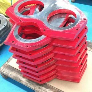 Wear Plate + Cutting Ring 1 Set Used for Putzmeister Pump Parts Spare Parts for Concrete Engineering Machinery