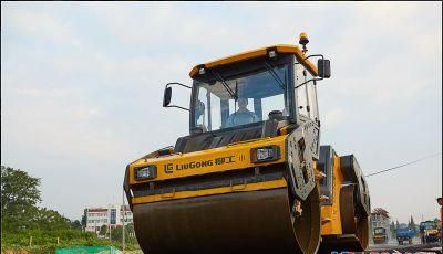 Liugong Brand New 12ton Double Drum Vibratory Road Roller 6212e