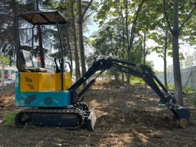 1t 0.8t 2t Small Garden Digging Machine/China Full Hydraulic Excavator Mini Excavator