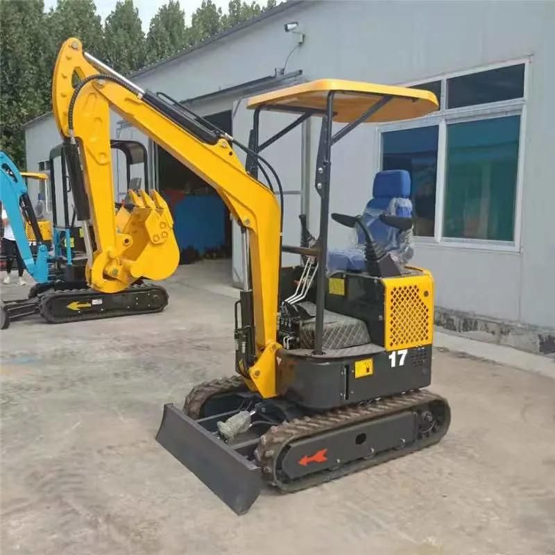 Landscape Renovation of Small Excavators Agricultural Small Drivers Orchard Crawler Mini Excavator