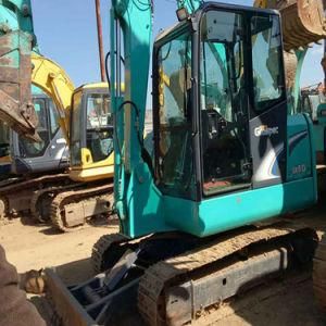 Construction Machine Internal Combustion Drive Second Hand Crawler Excavator Kobelco60 for Sale