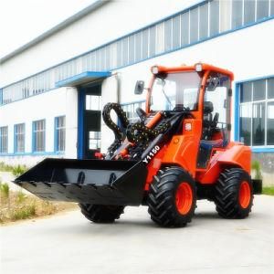 Telescopic Boom Loader, Mini Loader 4X4, Front End Wheel Loader Dy1150