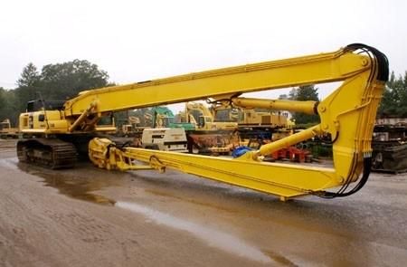 Strong Swampbuggy Telescopic Long Reach Boom Demolition Long Arm Extension Arm Could Be 24m Digging Depth Very Long Extension
