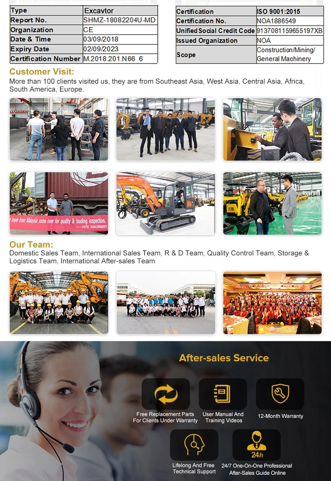 Multi-Type Backhoe Mini Excavator Online-Sale Prices EPA-Approved Hydraulic Mini Excavator