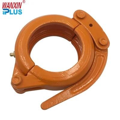 Pump Coupling Plywood Box Pipe Fittings Clamp DN75 with Nozzle
