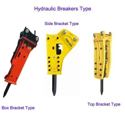 Hydraulic Breaker Hammer Compatible for 4-80 Ton Excavator