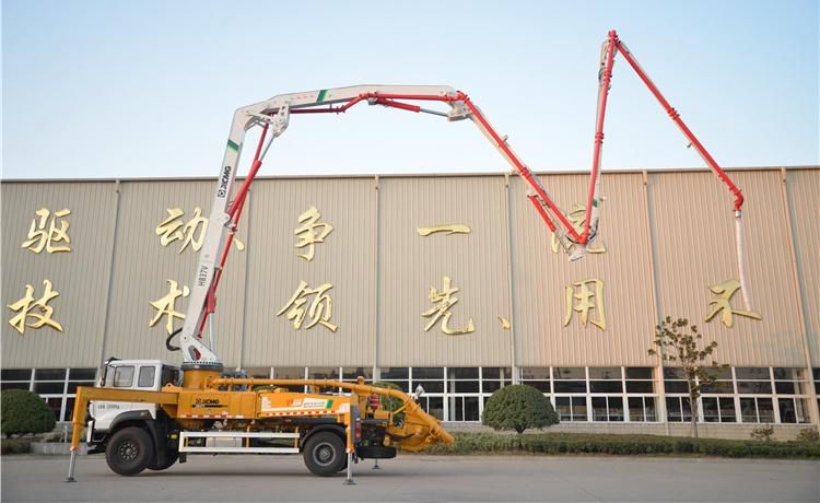 XCMG Official Hb37V China New 37m Schwing Truck Mounted Cement Concrete Pump Truck Price for Sale