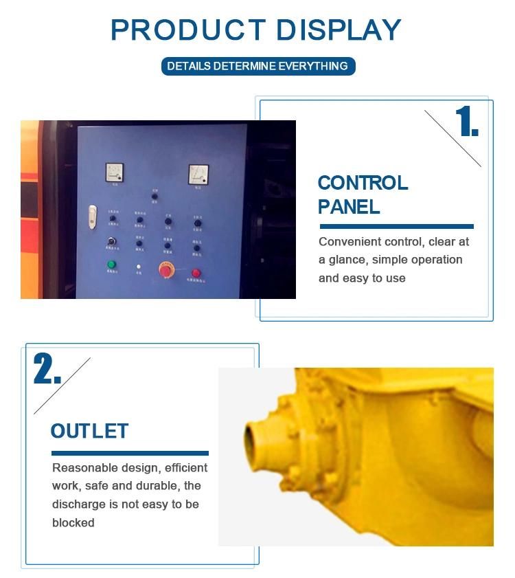 Secondary Structure Column Pump Mini Concrete Pump