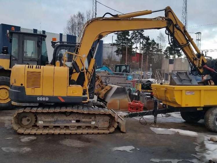 China Top Brand 8tons Crawler Digging Excavator 908e