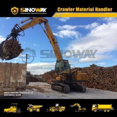 Material Handling Machine for Bulk and General Cargo 50 Ton Scrap Loader