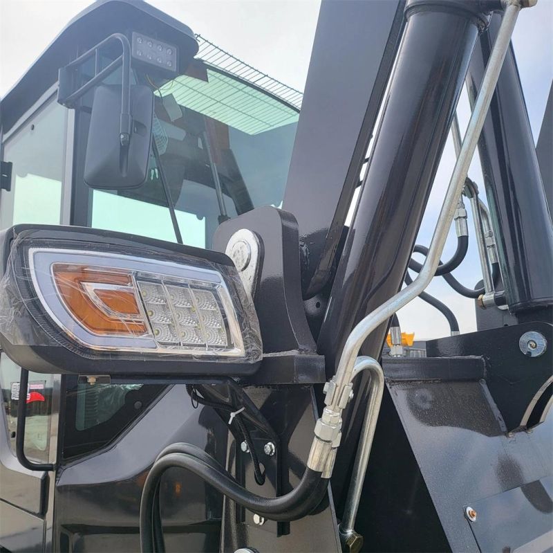 Walker-940 4WD Small Wheel Loader Diesel Mini Loader Skid Steer Loader 1.2 Ton Forklift Backhoe Front Loader