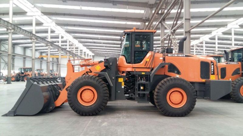 Factory Supply Ensign 6 Ton Wheel Loader Model Yx667 with Joystick, A/C and 3.5 M3 Bucket.