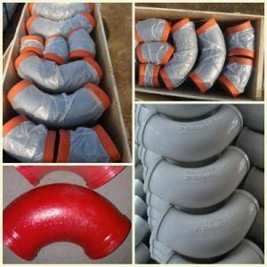 Dn125 Optional Color Customizable Seamless Elbow for Concrete Pump