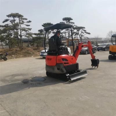 2022 Hixen Brand New Zero Tail Mini Micro Small Compact Excavator 1.5t 1.8ton Cheap for Sale