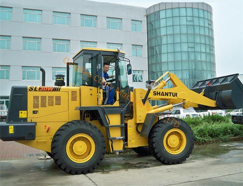 Rated Loader From Shantui Manufacture SL30W New Front End Wheel Loader