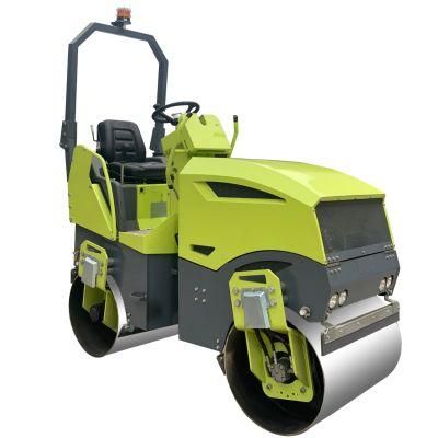 Diesel Power Asphalt Rolling Compactor 1ton 2ton 3ton Mini Road Roller with Best Price and CE