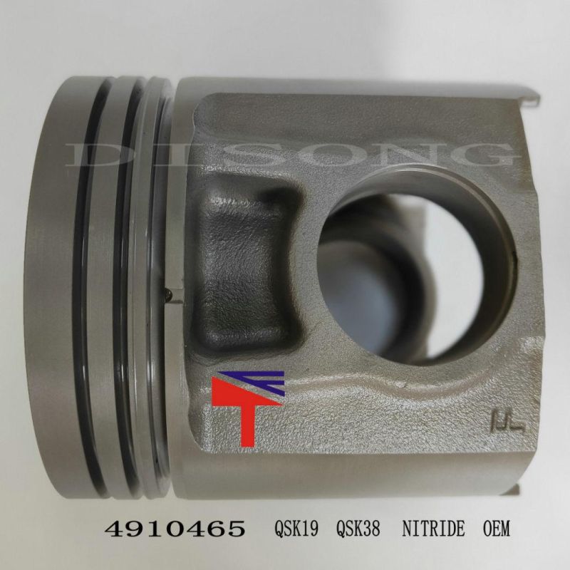 High-Performance Diesel Engine Engineering Machinery Parts Piston 4910465 for Engine Parts Qsk19 Qsk38 Kta38 Kta50 Generator Set