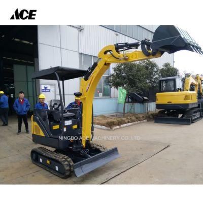Mini Hydraulic Garden Excavator Machine for Sale