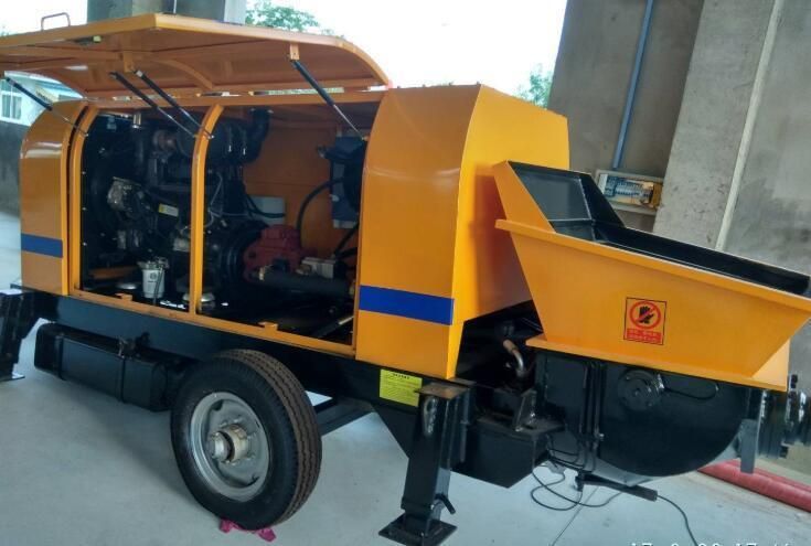 China Concrete Pump for Sale From with Diesel Engine