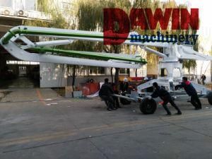 17m Trailer Mobile Spider Concrete Placing Boom Concrete Placer on Sale