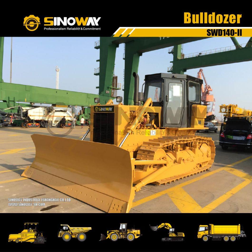 140HP Bulldozer Swd140-II Crawler Tractor Bulldozer for Sale