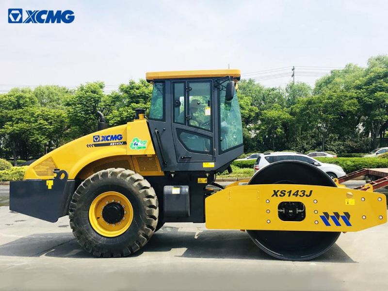 XCMG Official 14ton Single Dump Vibratory Road Roller Compactor Xs143j Price