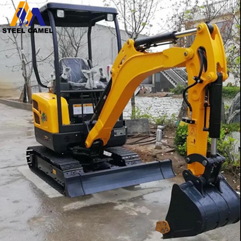 2.2 Ton Hydraulic Excavator with Small Towable Backhoe