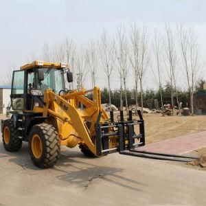 China Hydraulic Mini Wheel Loader, 1600kg Wheel Loader