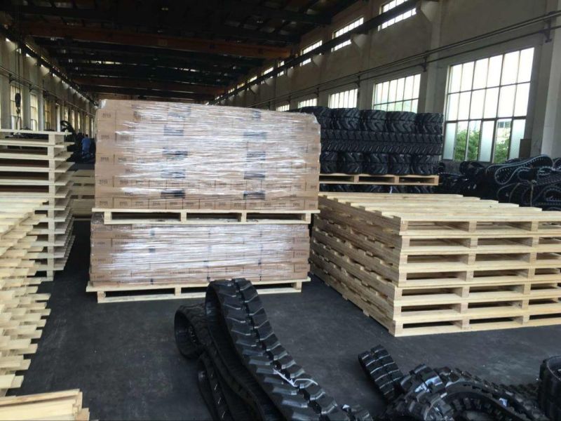Excavator Spare Parts Rubber Tracks for Sv100 /Sv100-1 (485X92X72)
