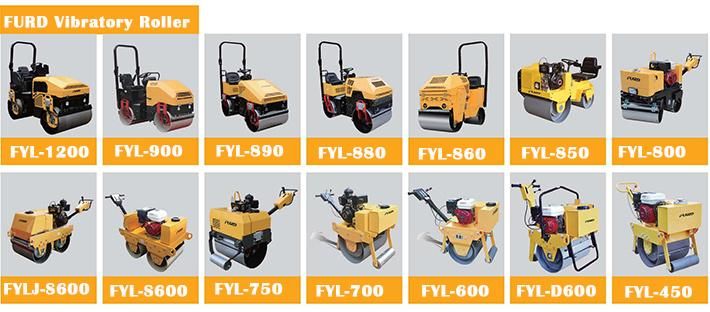 11 Years History Manufacturer of 1 Ton Vibratory Baby Roller Compactor