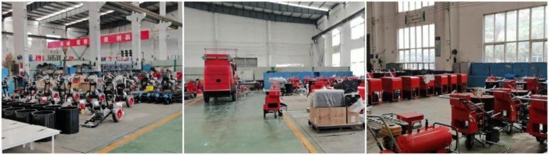 Alloy-Head Road Line Grinding Machine with 24 Teeths