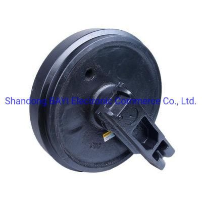 Crawler Crane Front Track Idler Assy for Mini Excavator Jcb Wheel Bulldozer Parts Rubber Idler Js220 PC20 PC60 PC200 PC300 Ex120-2 Js220