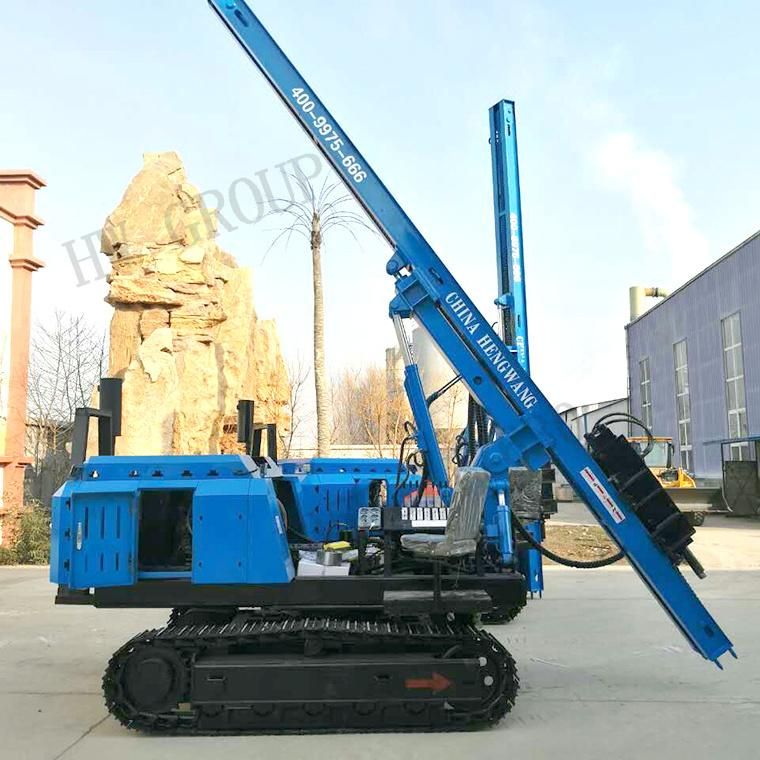 Hydraulic Screw Pile Driver Machine Pneumatic Hammer Pile Driver