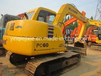 Used Komatsu Mini Excavator PC60-7 Original From Japan, Used Komatsu Small Excavator PC60