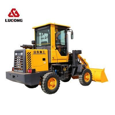 China Farm Machinery Lugong Small Mini Tractor Loader with Front End Loader