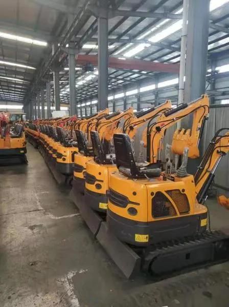 1 Ton Mini Crawler Excavator with Spare Parts Xn12
