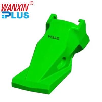 Construction Machinery Fork Loader Spare Part Casting Steel Bucket Tooth V59AG
